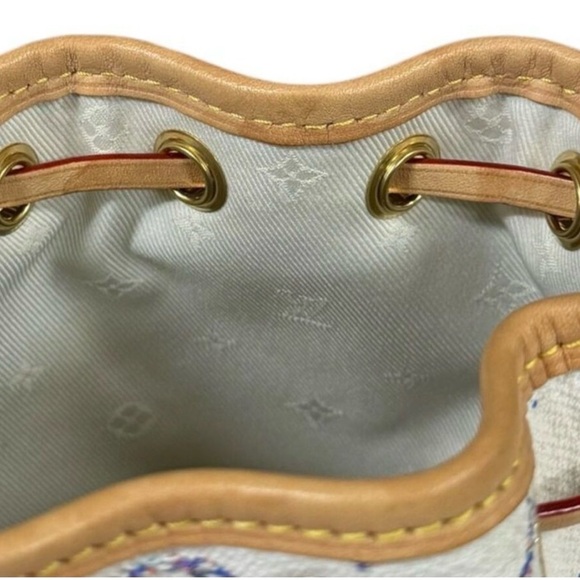 SHE’S HERE…Louis Vuitton Nano Noe Monogram Jacquard Shoulder/Crossbody Bag - Picture 2 of 12